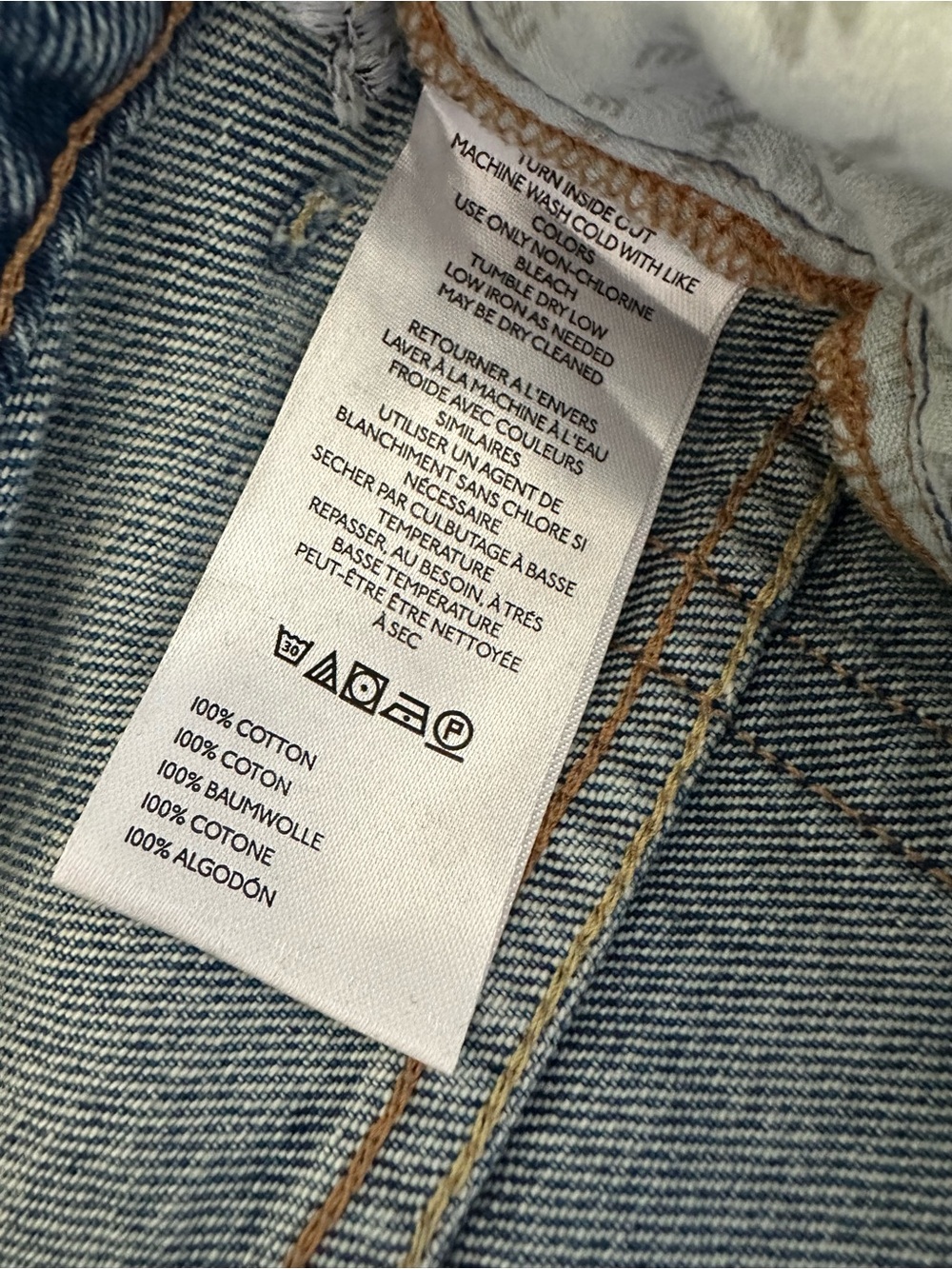 New Never Worn, We The Free Bee Barrel Jean Size 26 - Picture 6 of 7